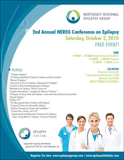 2nd Annual NEREG Conference on Epilepsy 2nd Annual NEREG Conference on Epilepsy