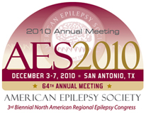 American Epilepsy Society 2010 Annual Meeting held in San Antonio American Epilepsy Society 2010 Annual Meeting held in San Antonio